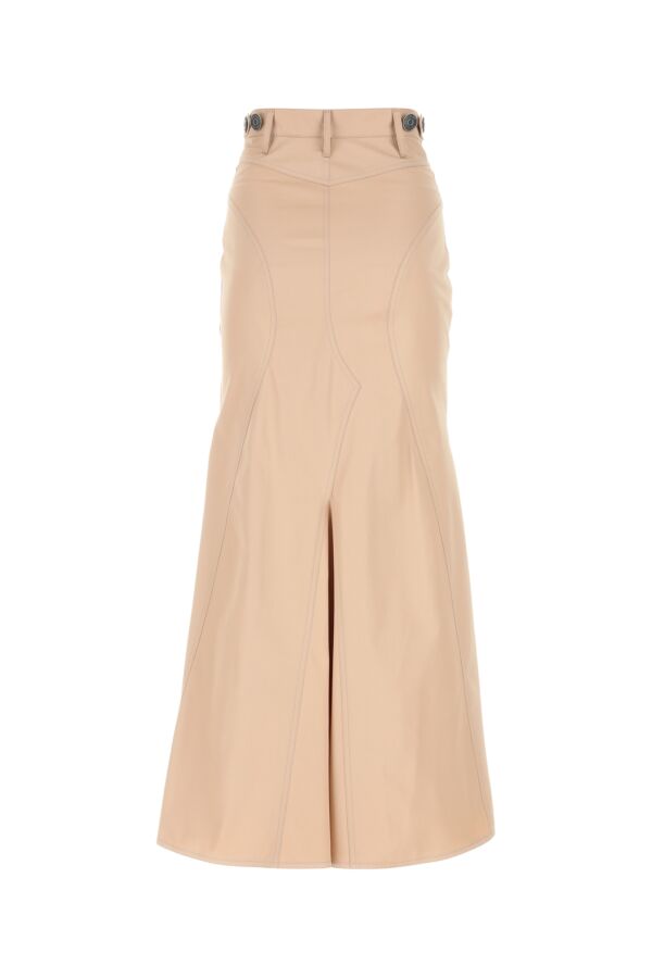 Burberry Woman Skin Pink Gabardine Skirt