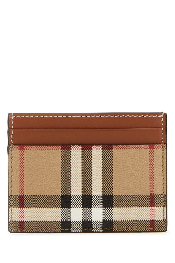 Burberry Woman Printed Canvas Cardholder