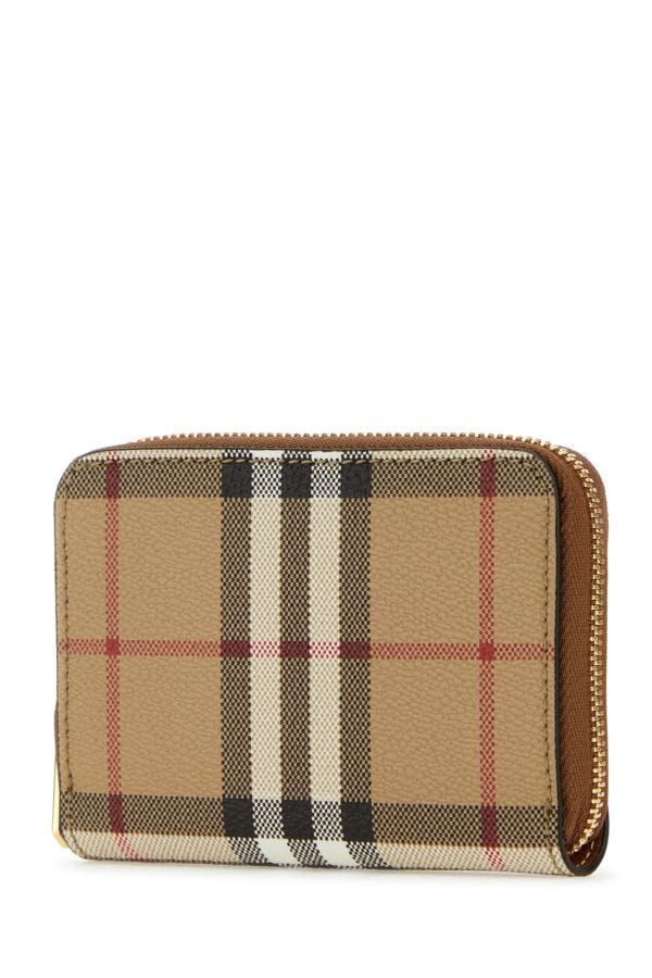 Burberry Woman Printed E-Canvas Wallet