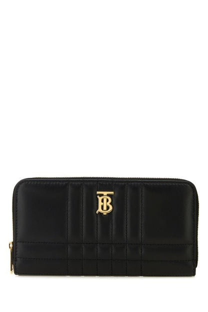 Burberry Woman Black Nappa Leather Lola Wallet