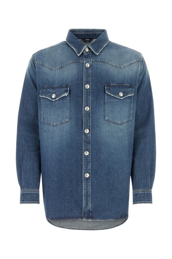 Burberry Man Denim Shirt