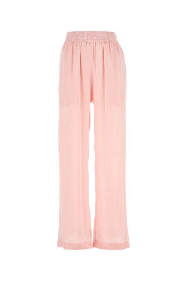 Burberry Woman Pastel Pink Satin Pyjama Pant