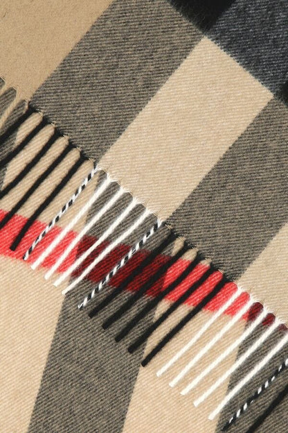 Burberry Unisex Embroidered Cashmere Scarf