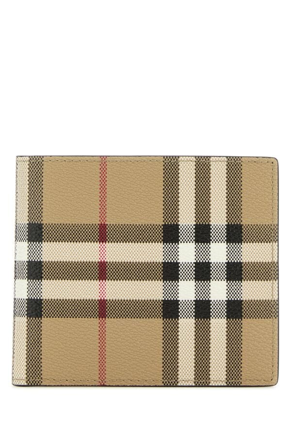 Burberry Man Printed Canvas Wallet