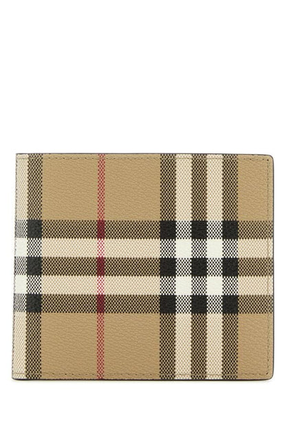 Burberry Man Printed Canvas Wallet