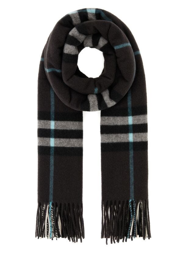 Burberry Woman Embroidered Cashmere Scarf