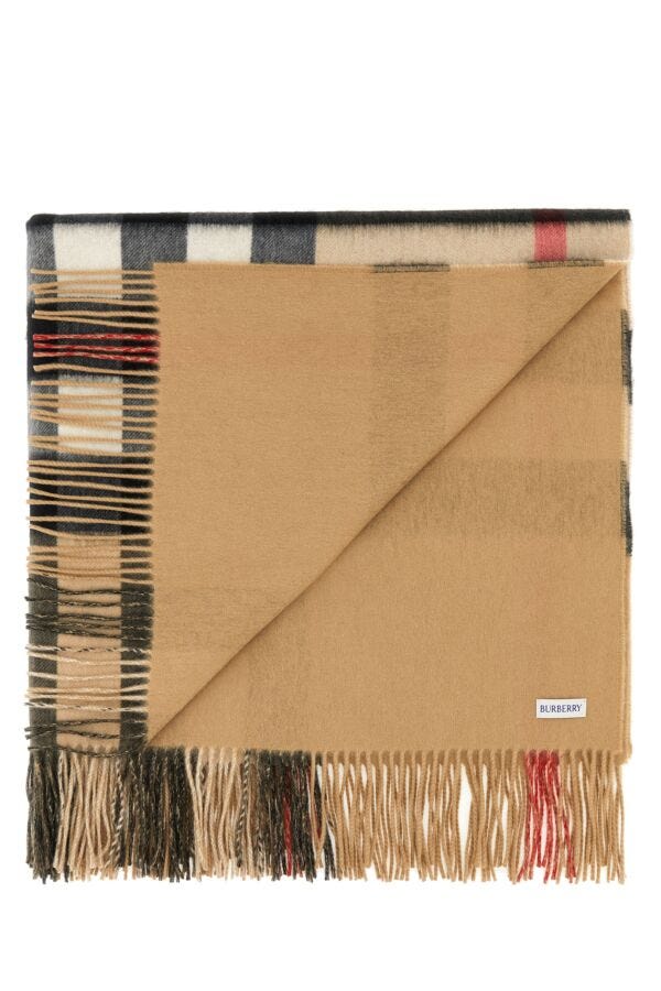 Burberry Unisex Embroidered Cashmere Blanket