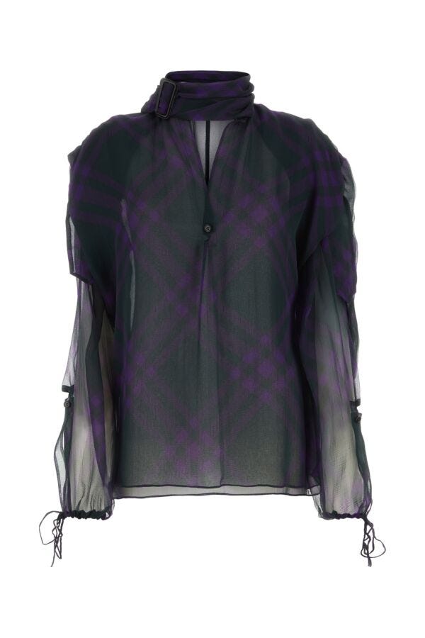 Burberry Woman Printed Crepe Blouse