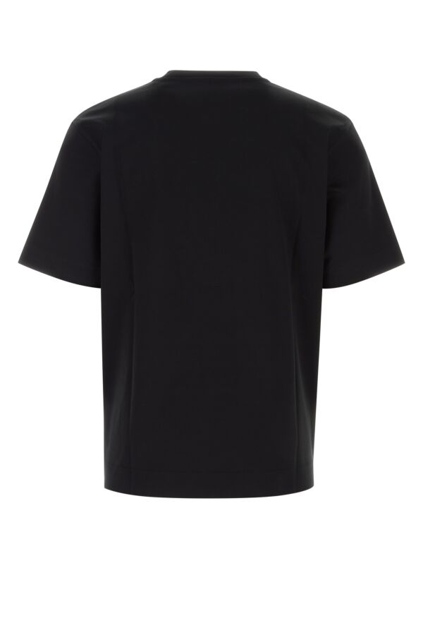 Fendi Man Black Cotton T-Shirt