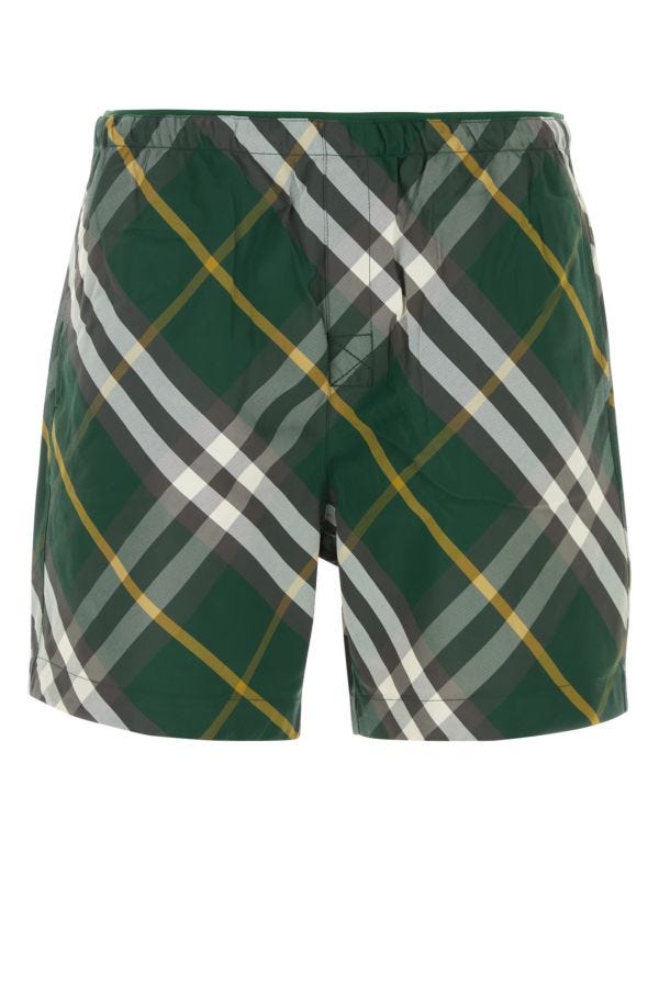 Burberry Man Printed Nylon Swimming Shorts