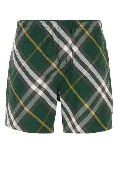 Burberry Man Printed Nylon Swimming Shorts