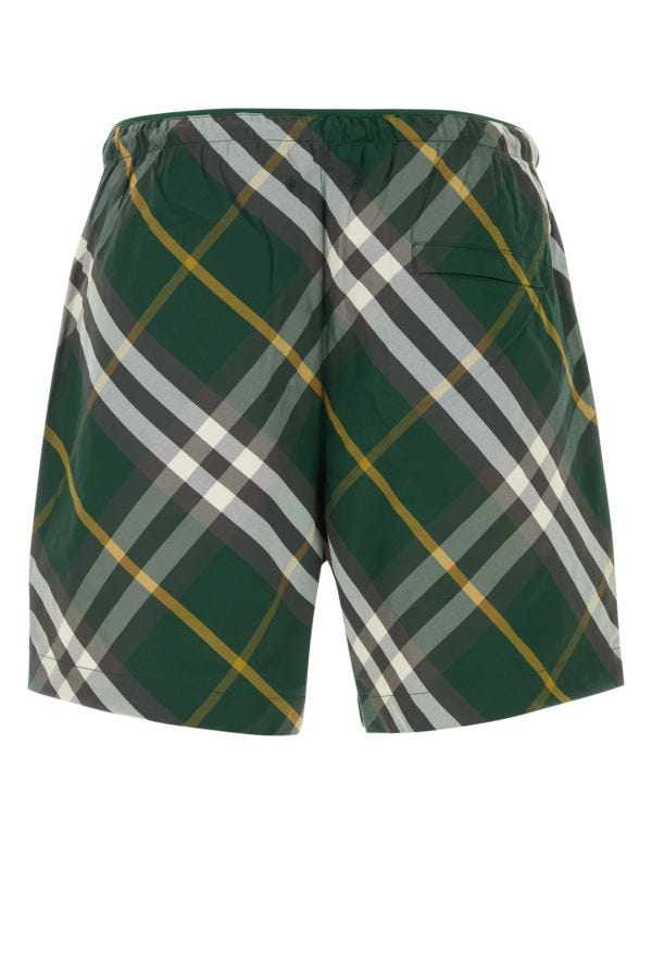 Burberry Man Printed Nylon Swimming Shorts