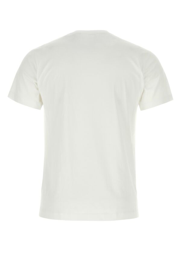 Burberry Man White Cotton T-Shirt