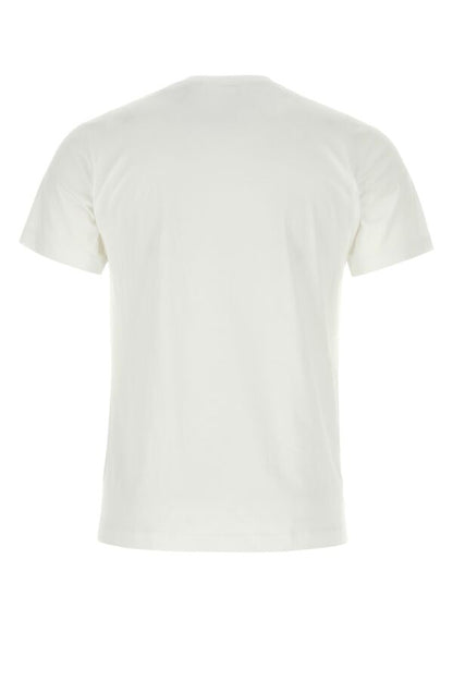 Burberry Man White Cotton T-Shirt