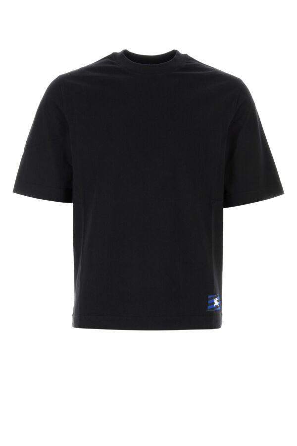 Burberry Man Black Cotton T-Shirt