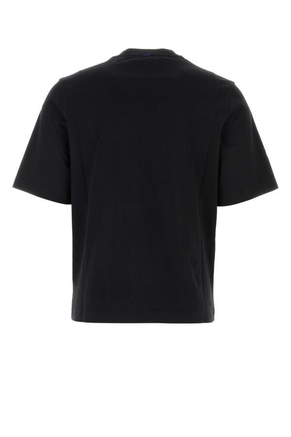 Burberry Man Black Cotton T-Shirt