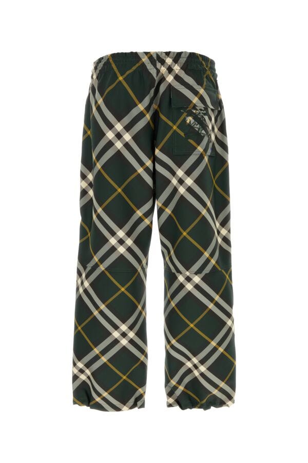 Burberry Man Embroidered Polyester Pant