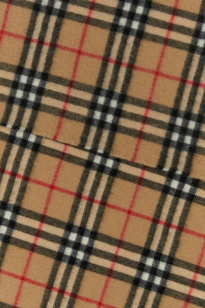 Burberry Unisex Embroidered Cashmere Scarf