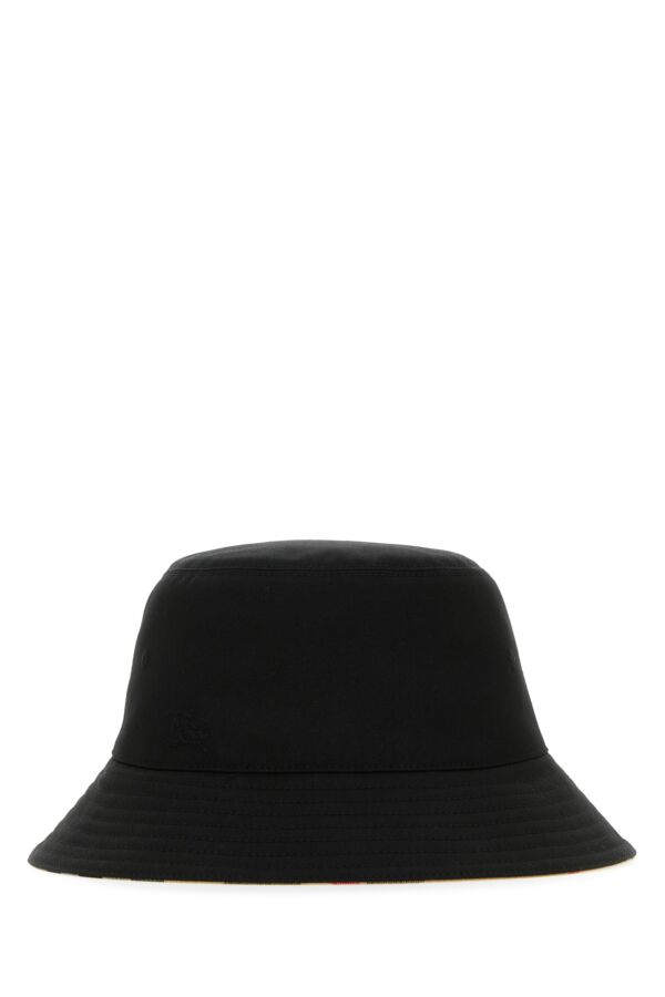 Burberry Woman Black Polyester Blend Bucket Hat