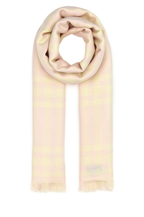 Burberry Woman Printed Wool Blend Scarf