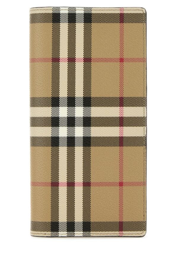 Burberry Man Printed Canvas Wallet