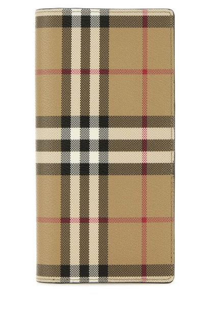 Burberry Man Printed Canvas Wallet