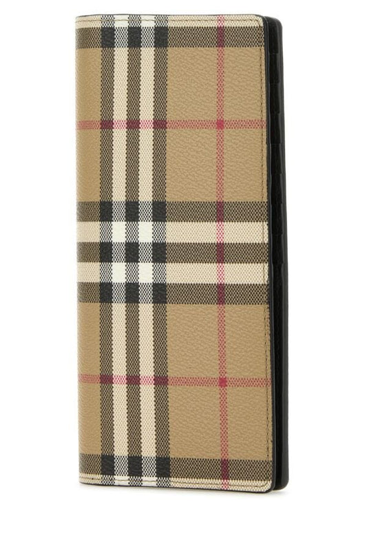 Burberry Man Printed Canvas Wallet