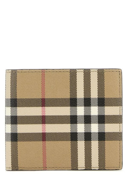 Burberry Man Printed Canvas Wallet