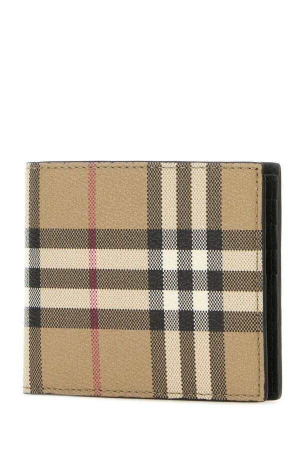 Burberry Man Printed Canvas Wallet