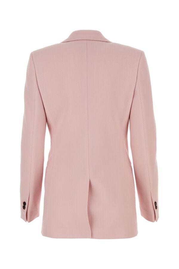 Burberry Woman Pink Wool Blazer