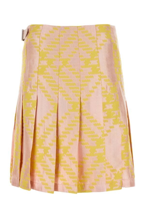 Burberry Woman Embroidered Cotton Blend Skirt