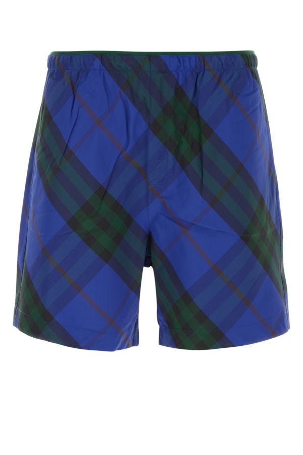 Burberry Man Printed Nylon Swimming Shorts