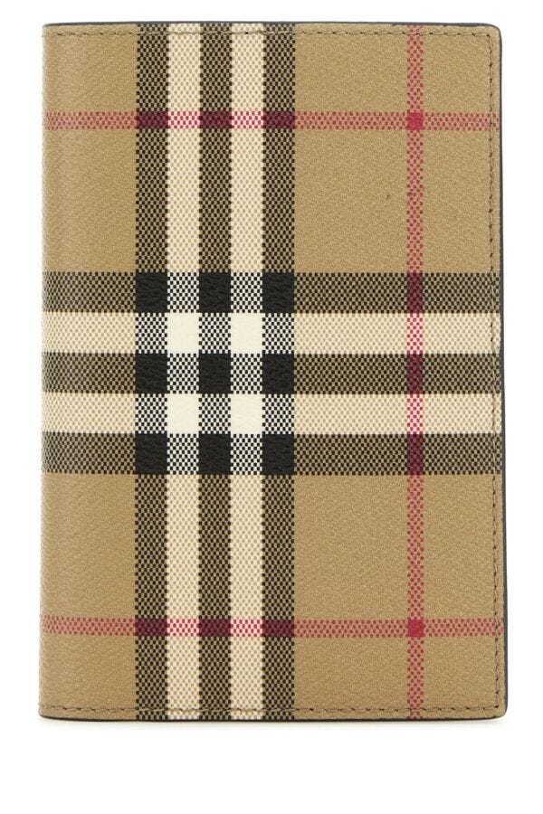 Burberry Man Printed Canvas Wallet