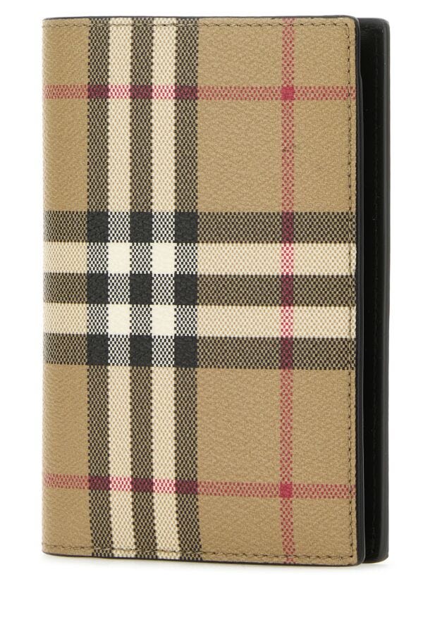 Burberry Man Printed Canvas Wallet