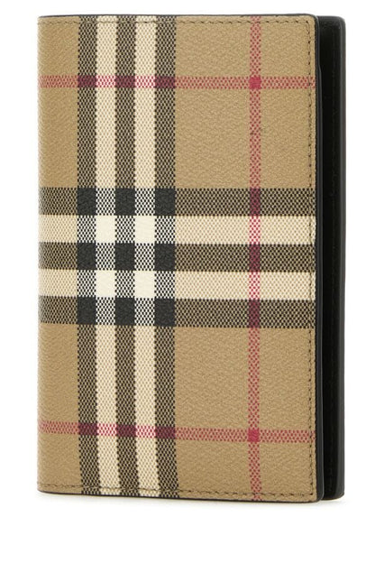 Burberry Man Printed Canvas Wallet