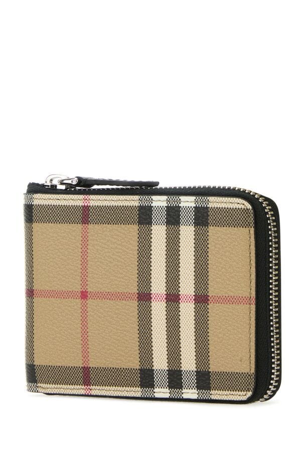 Burberry Man Printed Canvas Wallet