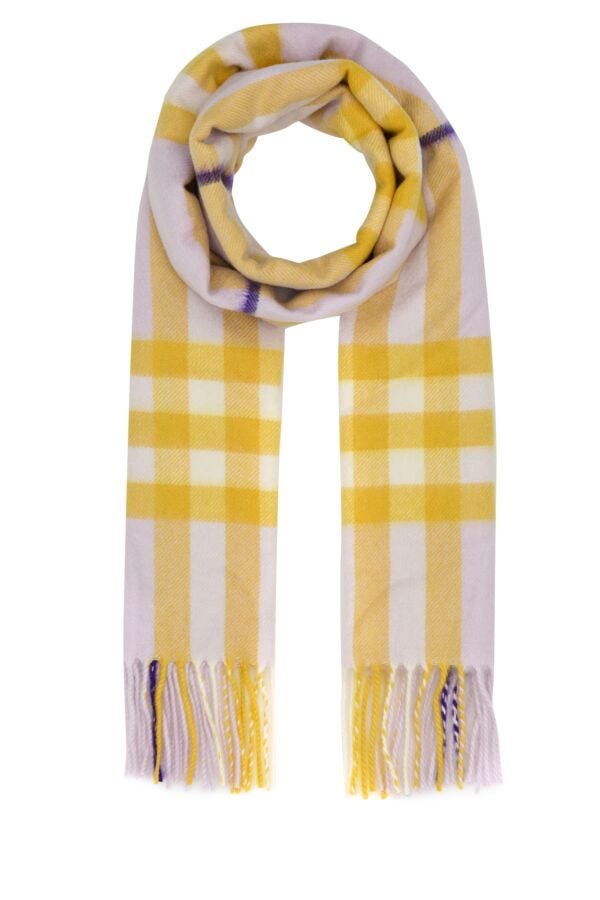 Burberry Woman Embroidered Cashmere Scarf