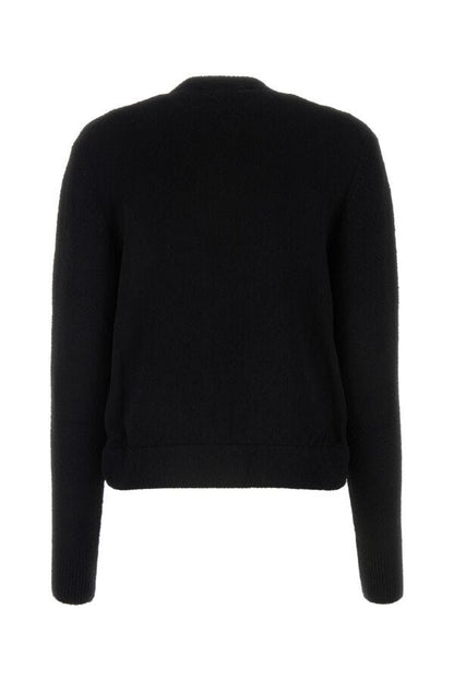 Fendi Woman Black Viscose Blend Cardigan