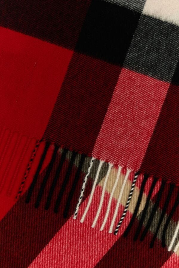 Burberry Unisex Embroidered Cashmere Scarf