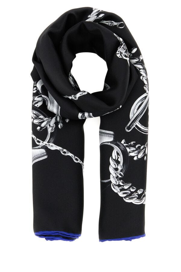 Burberry Woman Printed Silk Foulard