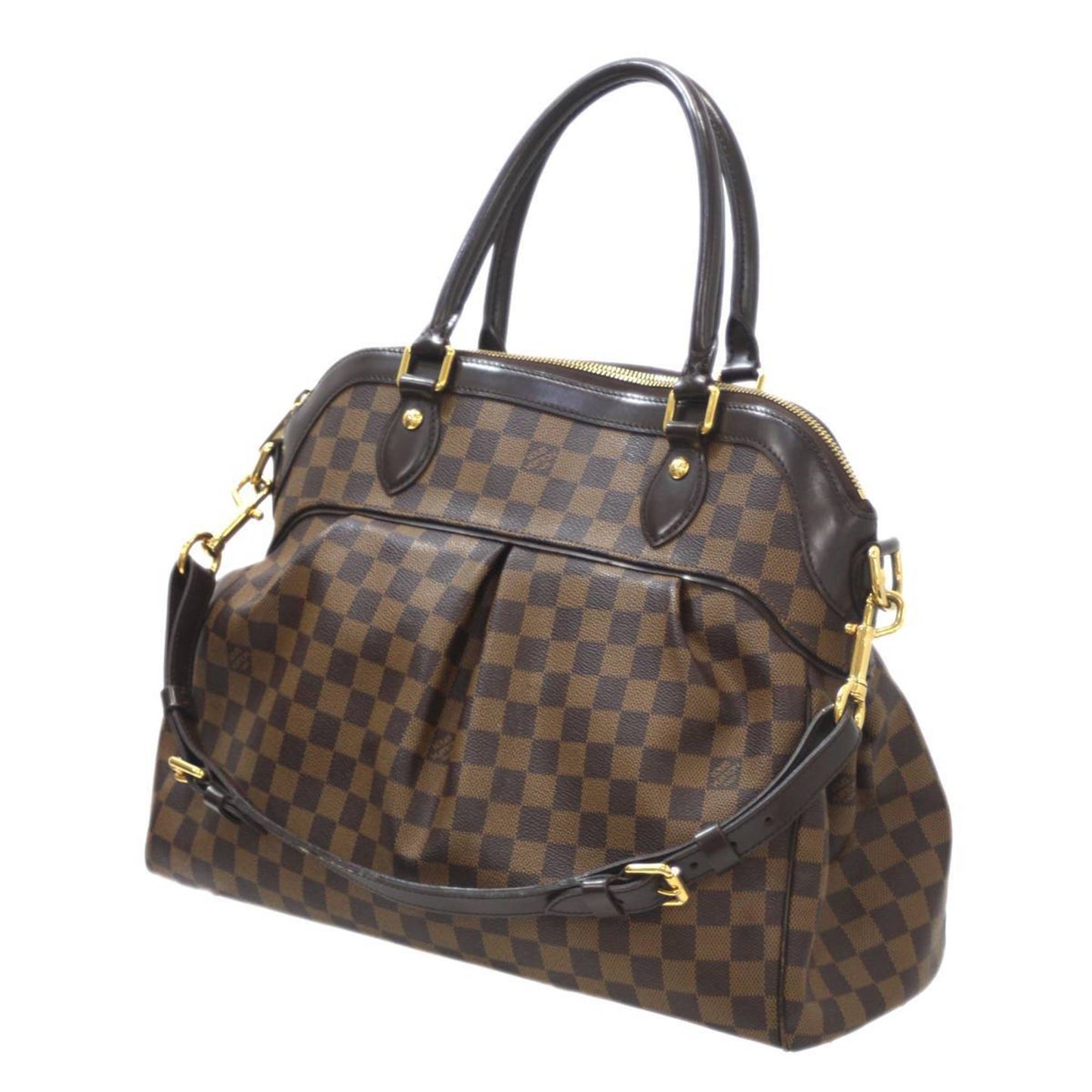 LOUIS VUITTON Trevi GM 2way Bag handBag shoulder Damier Ebene N51998 SO1180 ES