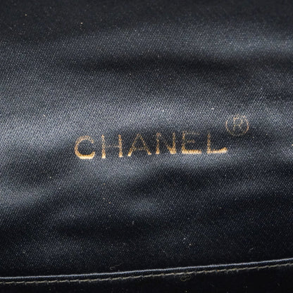 CHANEL  Shoulder Women's Satin Shoulder Bag Black