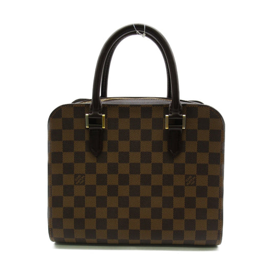 LOUIS VUITTON Triana Brown Ebene Damier PVC coated canvas N51155