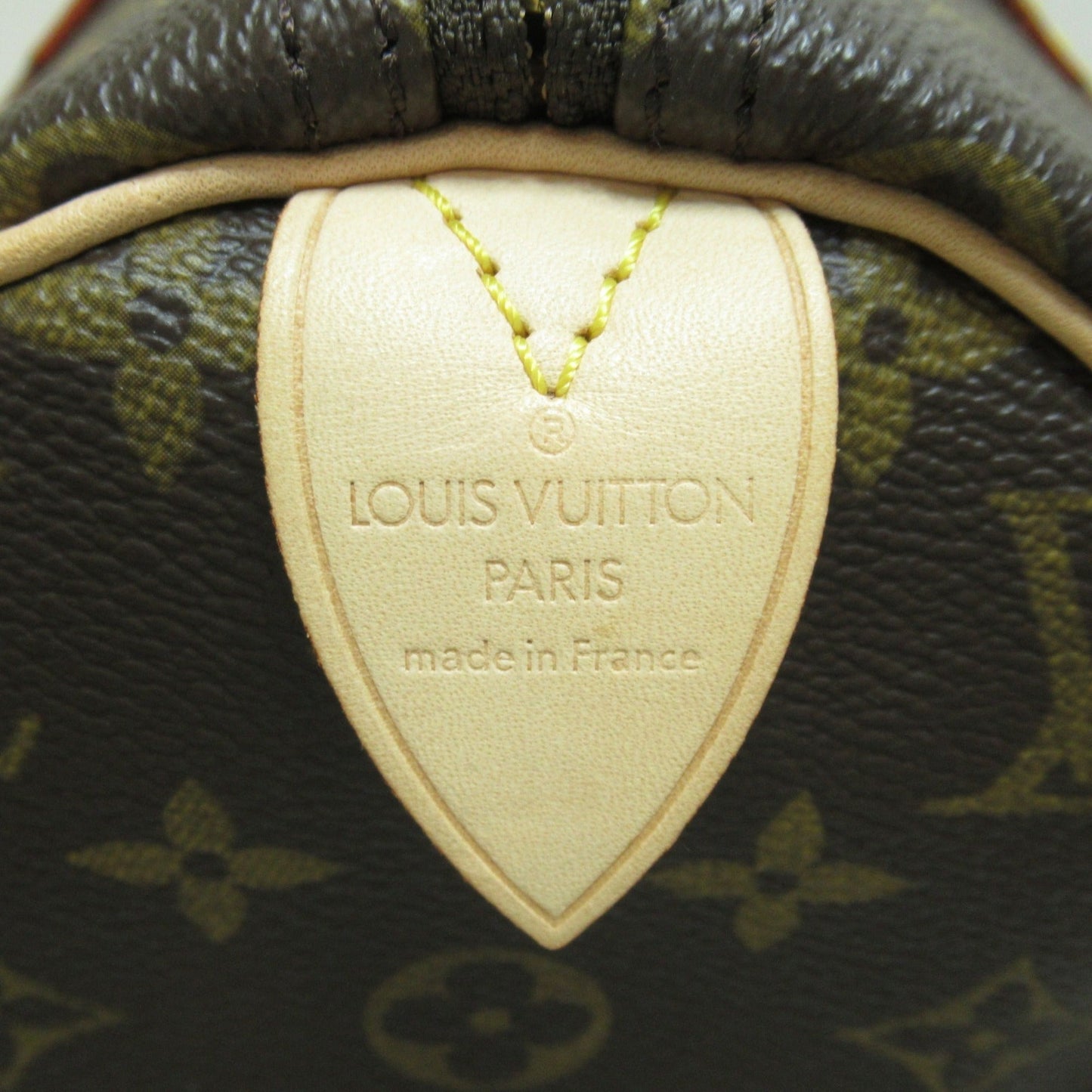 LOUIS VUITTON Speedy 30 Brown Monogram PVC coated canvas M41526