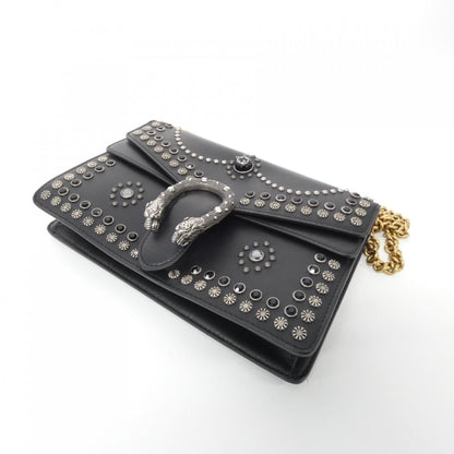 Gucci Black Leather Shoulder Bag