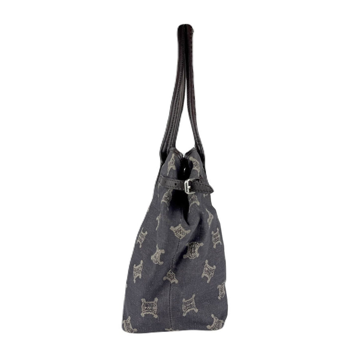 Christian Dior Silver Leather Handbag Shoulder Bag ()