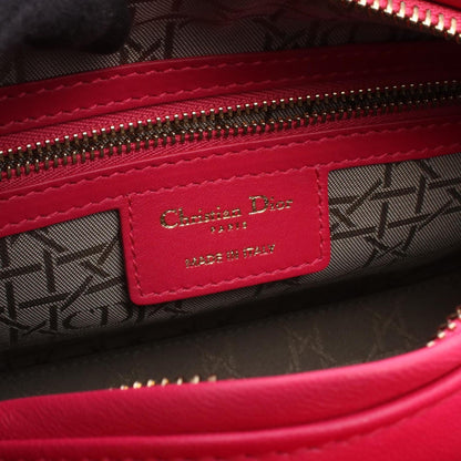 Christian Dior Pink Leather Handbag ()