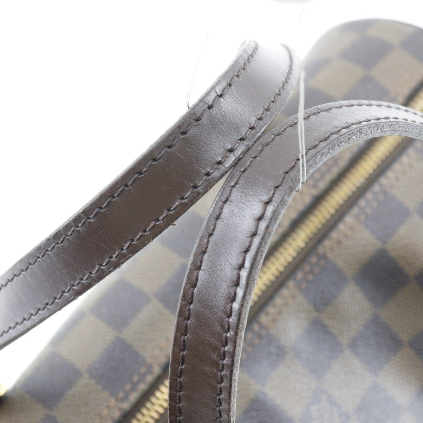 LOUIS VUITTON Papillon PM Handbag Damier Canvas Brown DU0094 Ladies