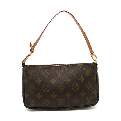 Louis Vuitton Pochette Accessoires Accessory Pouch Brown Monogram PVC coated canvas M51980