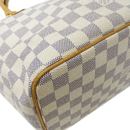 Louis Vuitton Bag Damier Azul Ladies Tote Handbag Saleya PM N51186 White Gray